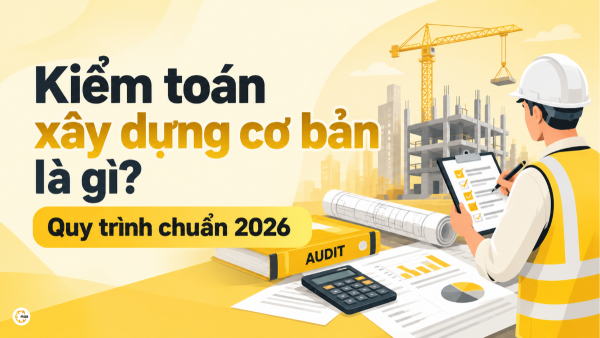 Kiểm toán xây dựng cơ bản là gì? Quy trình chuẩn 2026