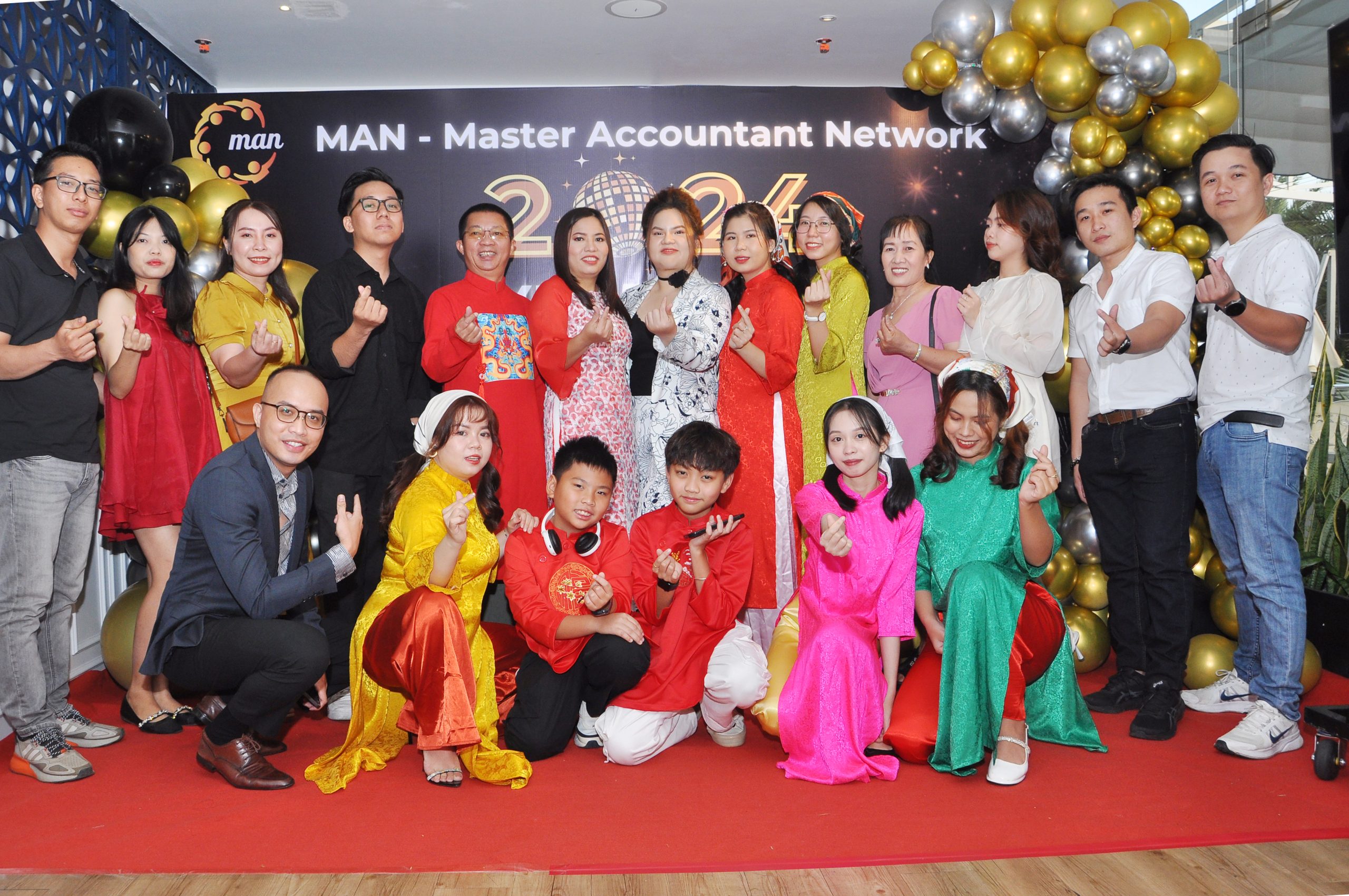 Year end party 2023 cùng với MAN - Master Accountant Network