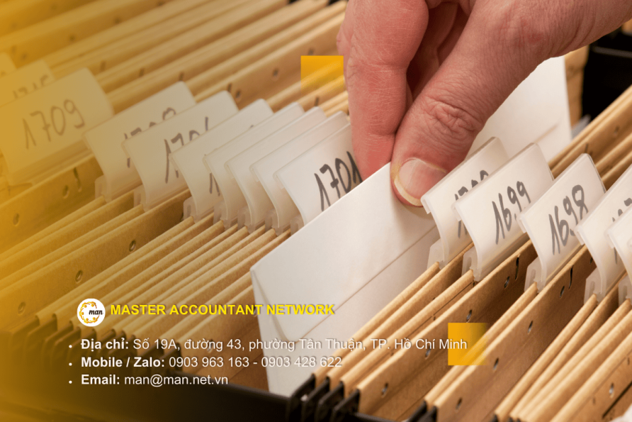 Lưu trữ, bảo quản và tiêu hủy tài liệu kế toán