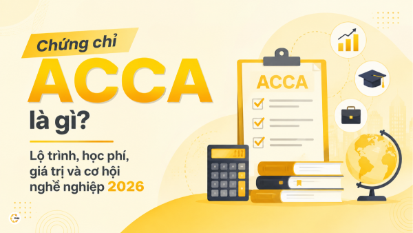 Chứng chỉ ACCA là gì? Lộ trình, học phí, giá trị và cơ hội nghề nghiệp 2026
