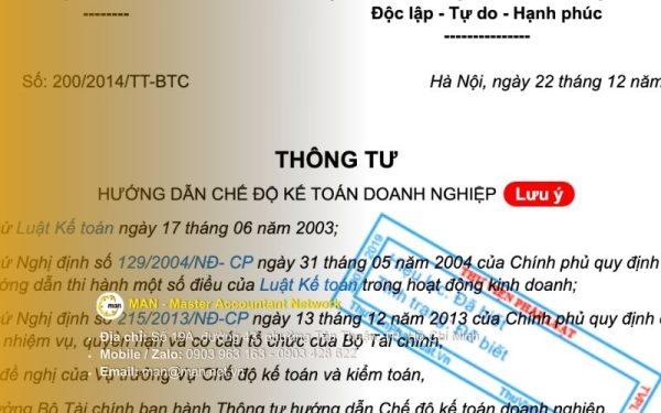 Thông tư 200