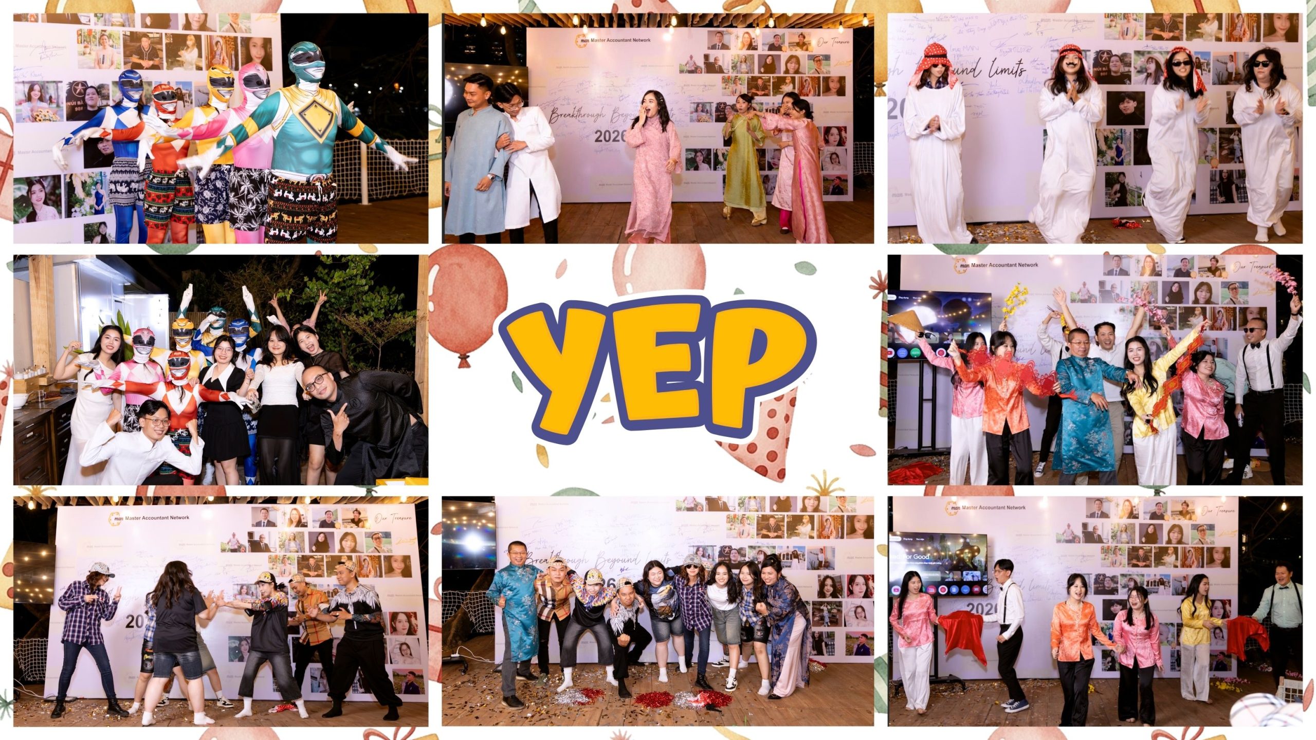 Các tiết mục trình diễn đã mang đến không khí sôi động và đầy sắc màu cho buổi tiệc.