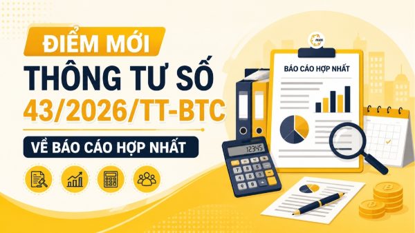 Điểm mới Thông tư số 43/2026/TT-BTC về báo cáo hợp nhất