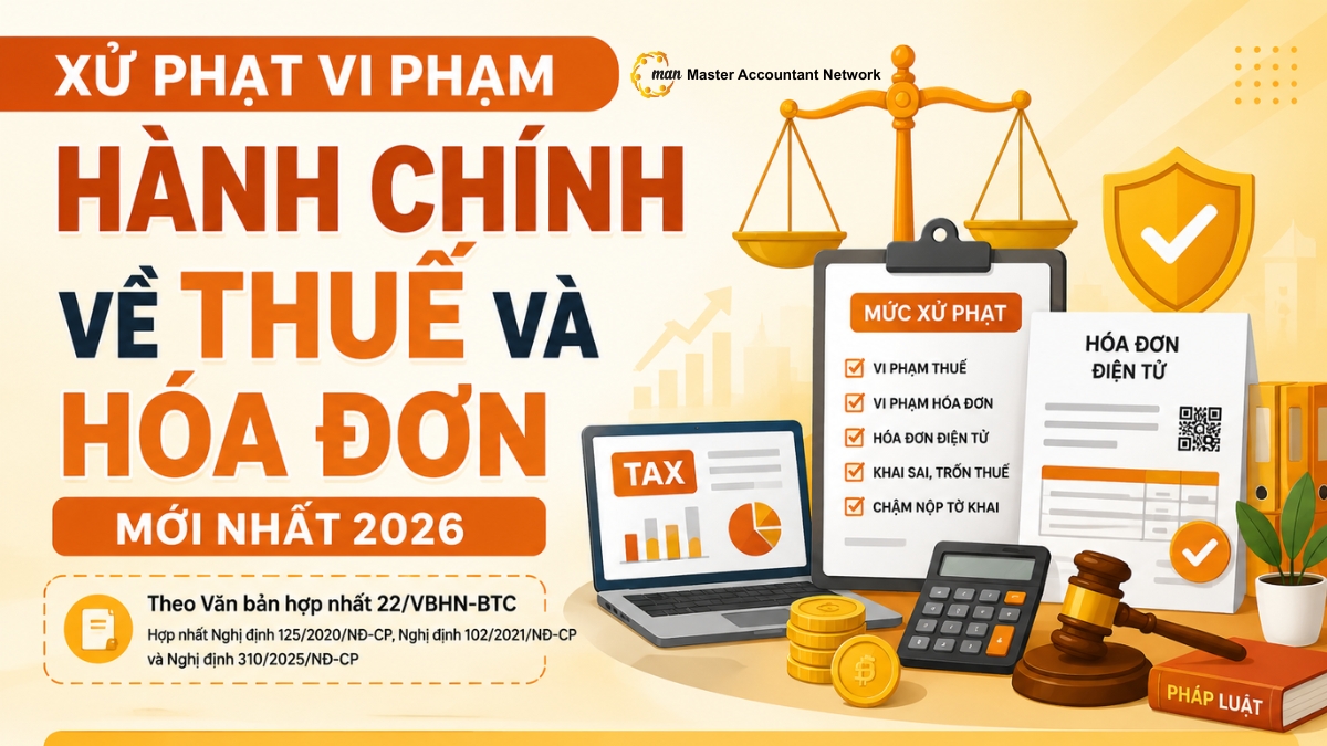 Xử phạt vi phạm hành chính về thuế và hóa đơn theo Văn bản hợp nhất 15/VBHN-BTC