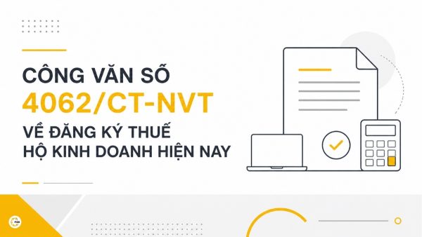 Công văn số 4062/CT-NVT về đăng ký thuế hộ kinh doanh hiện nay