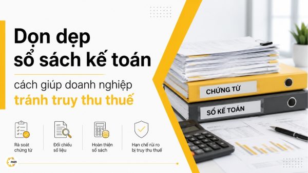 Dọn dẹp sổ sách kế toán cách giúp doanh nghiệp tránh truy thu thuế