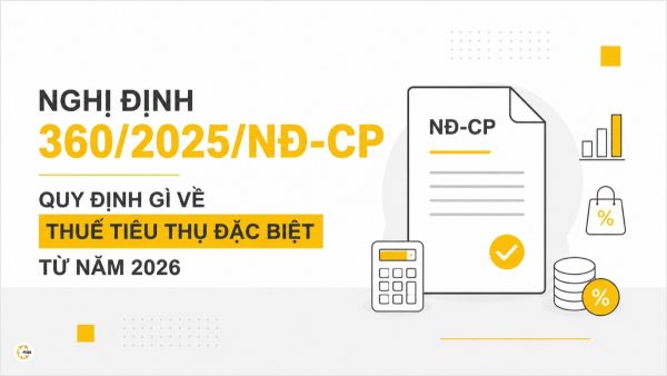 Nghị định 360/2025/NĐ-CP quy định gì về thuế tiêu thụ đặc biệt