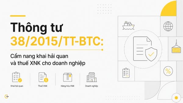 Thông tư 38/2015/TT-BTC: Cẩm nang khai hải quan và thuế XNK cho doanh nghiệp