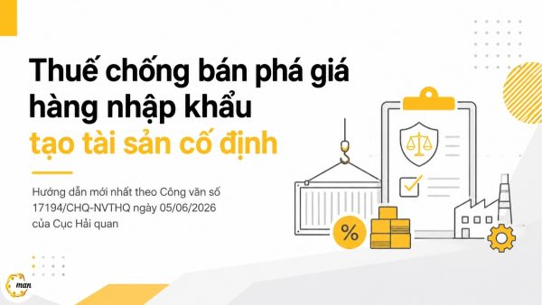 Thuế chống bán phá giá hàng nhập khẩu tạo tài sản cố định