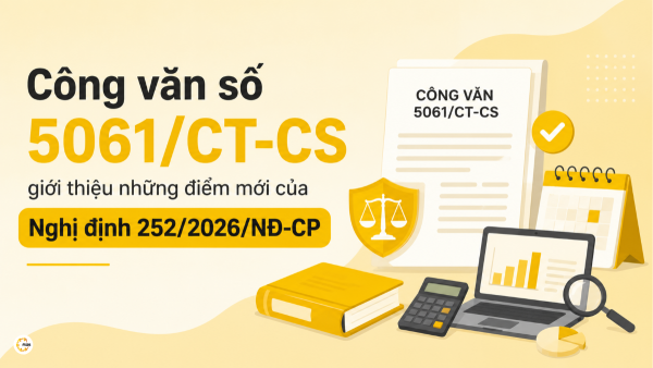 Công văn số 5061/CT-CS