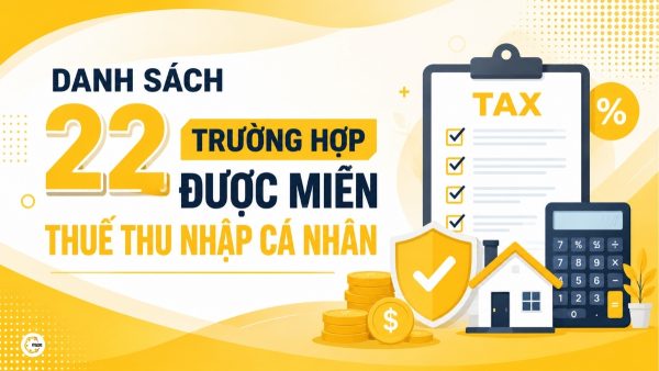 Danh sách 22 trường hợp được miễn thuế thu nhập cá nhân