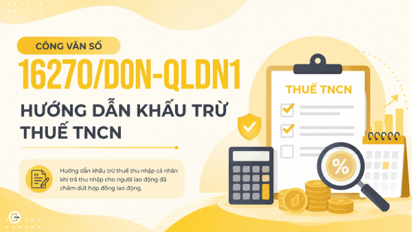 Công văn số 16270/DON-QLDN1
