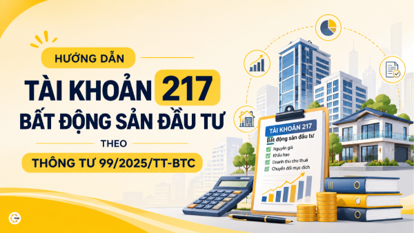 Tài khoản 217 bất động sản đầu tư