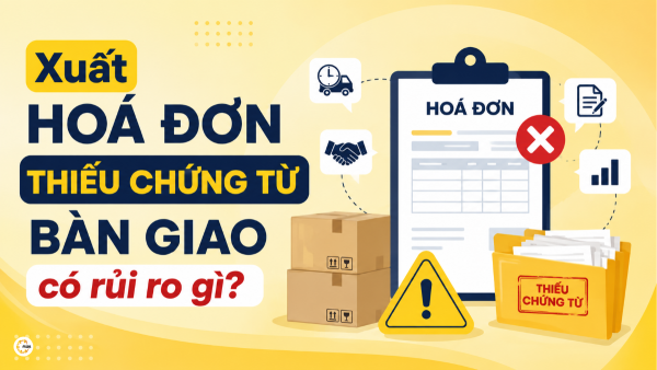 Xuất hoá đơn thiếu chứng từ