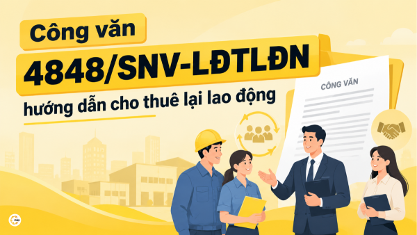 Công văn 4848/SNV-LĐTLĐN