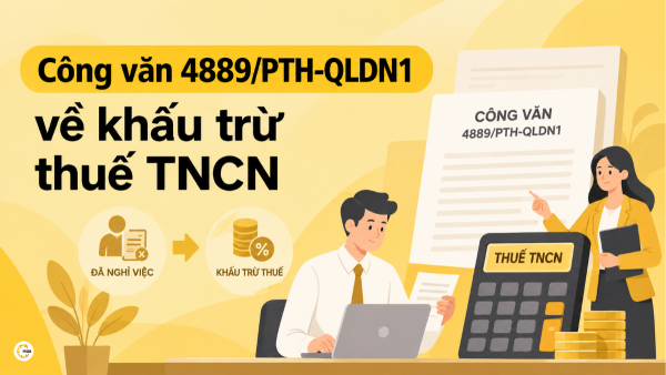 Công văn 4889/PTH-QLDN1