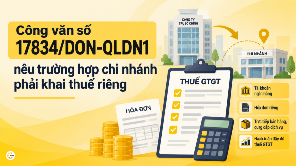 Công văn số 17834/DON-QLDN1