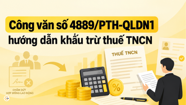 Công văn số 4889/PTH-QLDN1