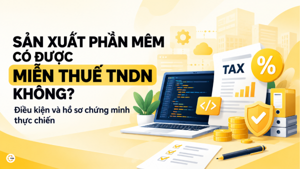 Sản xuất phần mềm có được miễn thuế TNDN không