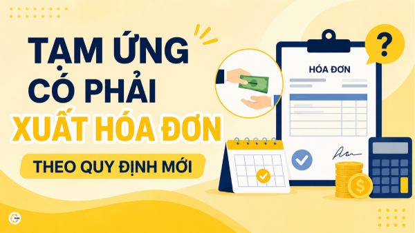 Tạm ứng có phải xuất hóa đơn