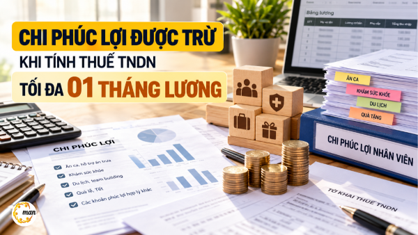 Chi phúc lợi được trừ khi tính thuế TNDN