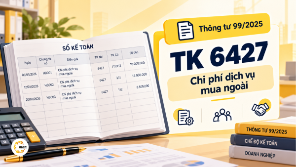 Hạch toán chi phí kiểm toán báo cáo tài chính theo Thông tư 99/2025 vào tài khoản 6427 năm 2026