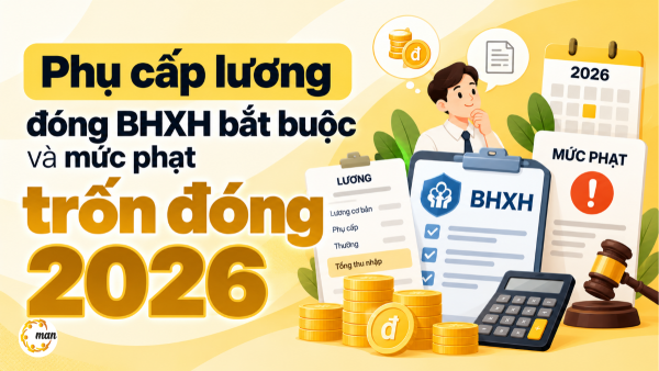 Phụ cấp lương đóng BHXH